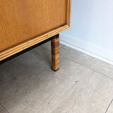 Vintage rattan cabinet, 1960