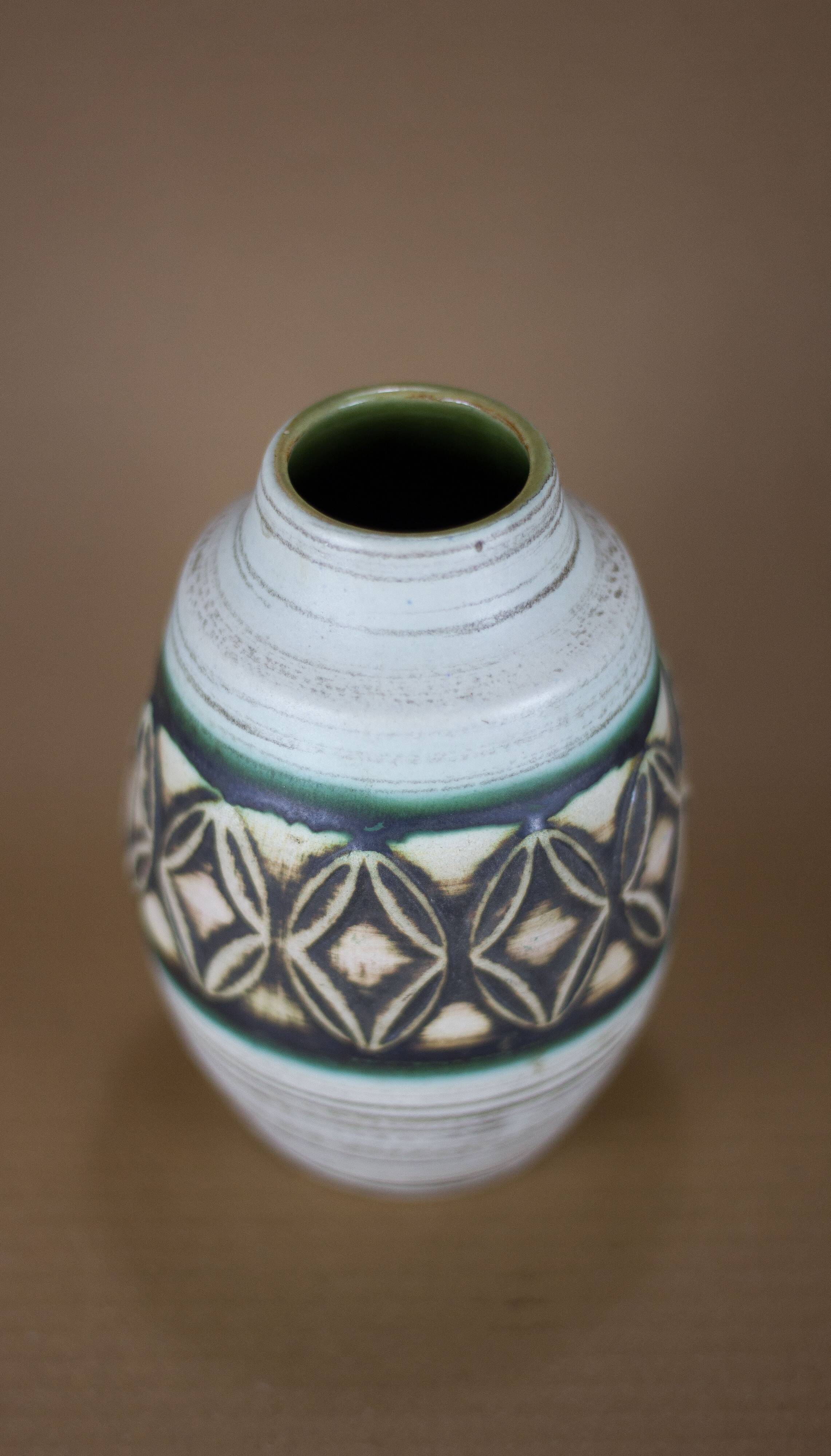 W-Germany ceramic vase, jasba vase 138-15