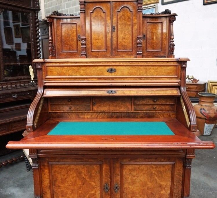 Biedermeier style secretary