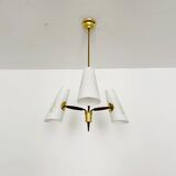 Brass Chandelier by Rupert Nikoll
