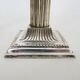 Pair of Antique Silver Plated Corinthian Candlesticks