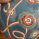 Vase boule faïence années 30