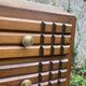 Vintage chest of drawers with splayed legs