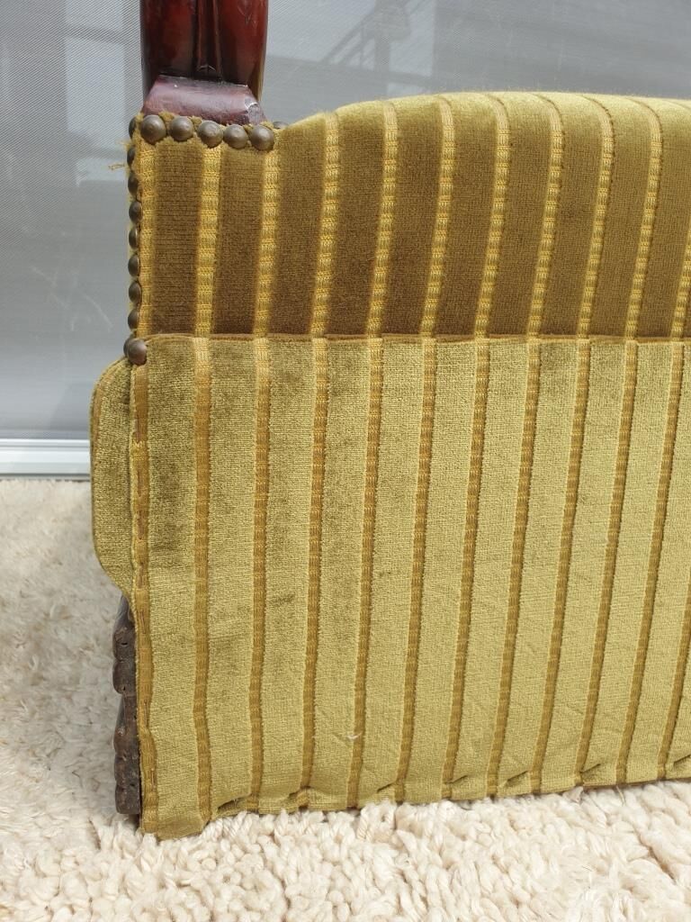Sofa terminal velvet style Restoration