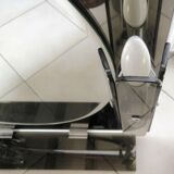 Mirror ISA brand with sconces - mirror with sconces 67x70cm