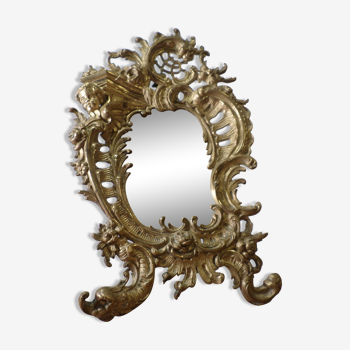 Baroque mirror bronze