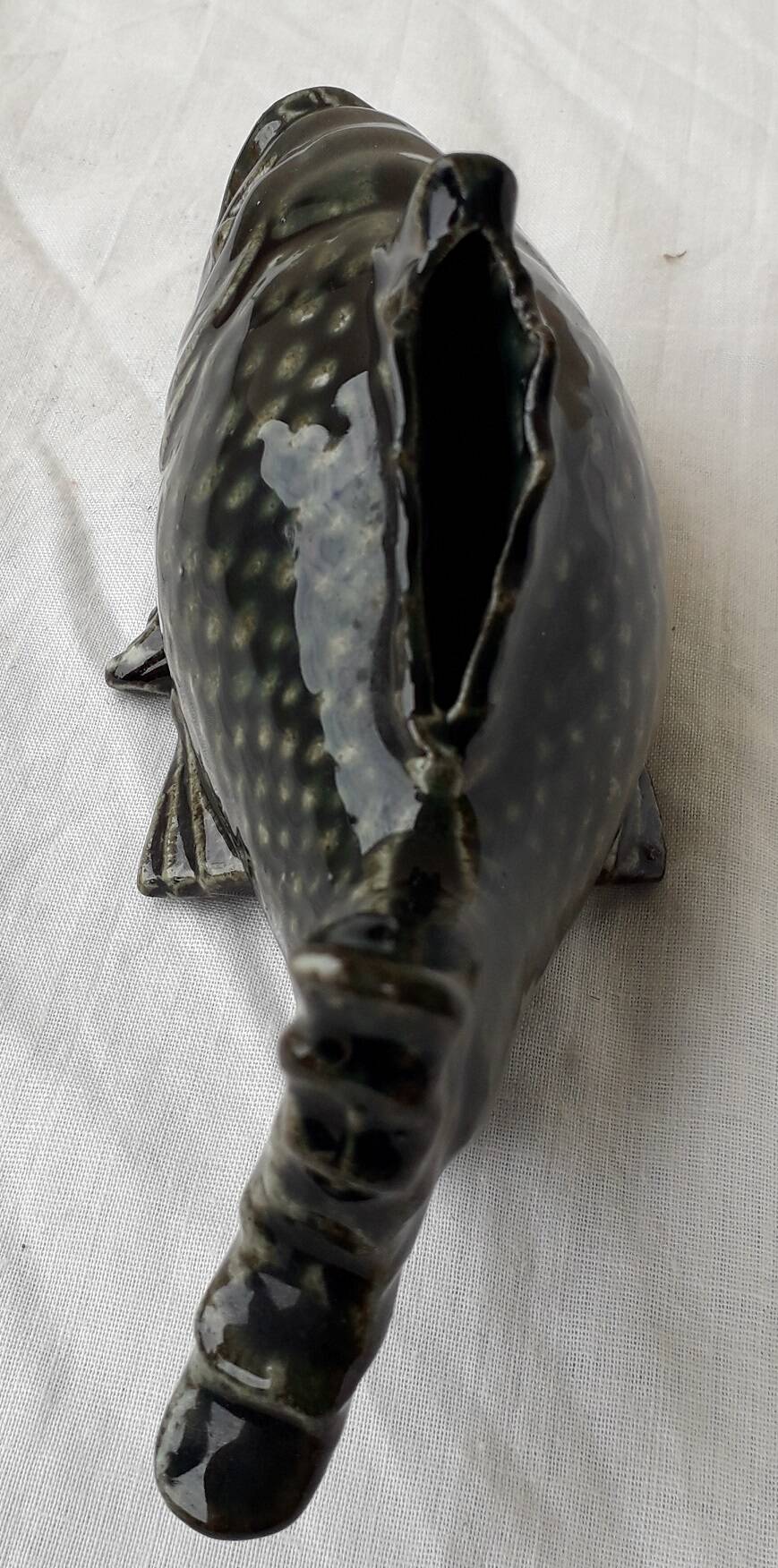 Ceramic fish piggy bank