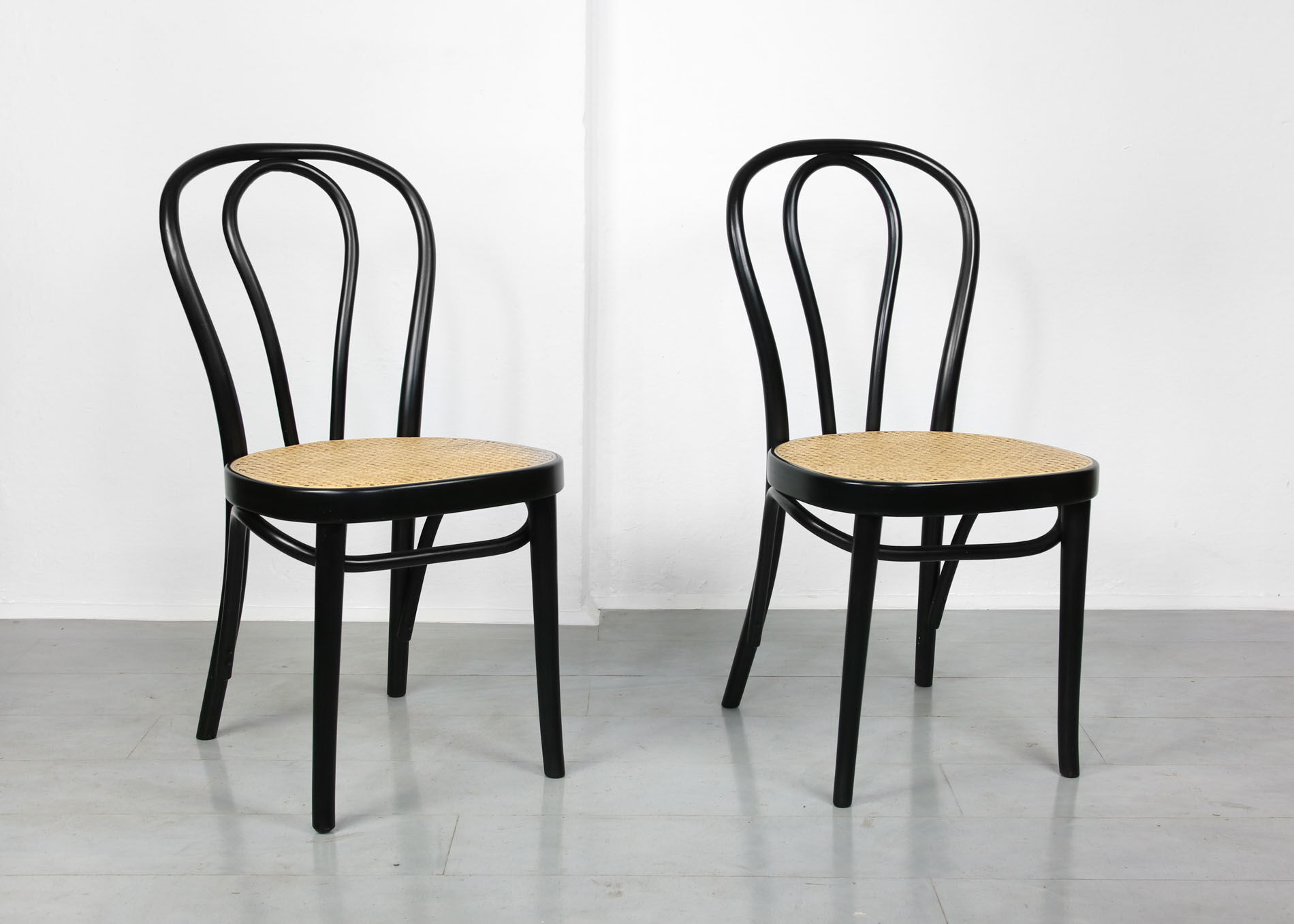 Bentwood and cane chair