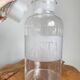 Set of 2 Large Glass Pasta Jars with Stopper Lids, 4 Litre Pasta Containers