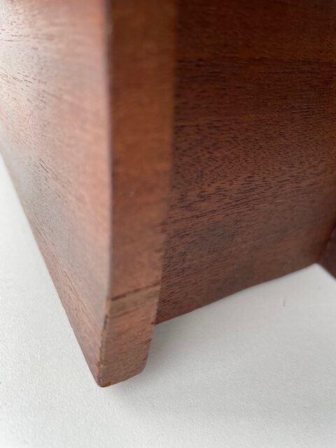 1940s mahogany box