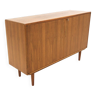 Scandinavian walnut sideboard, Bertil Fridhagen, Bodafors, Sweden, 1960