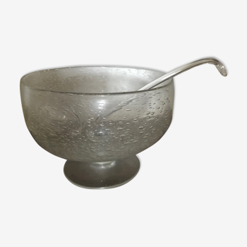 punch bowl with its ladle
