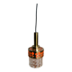 Suspension Raak gold orange 1970s pop