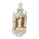 Porcelain baptismal font from paris, religious decoration, cult object.