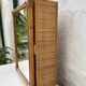 Vintage rattan hanging furniture