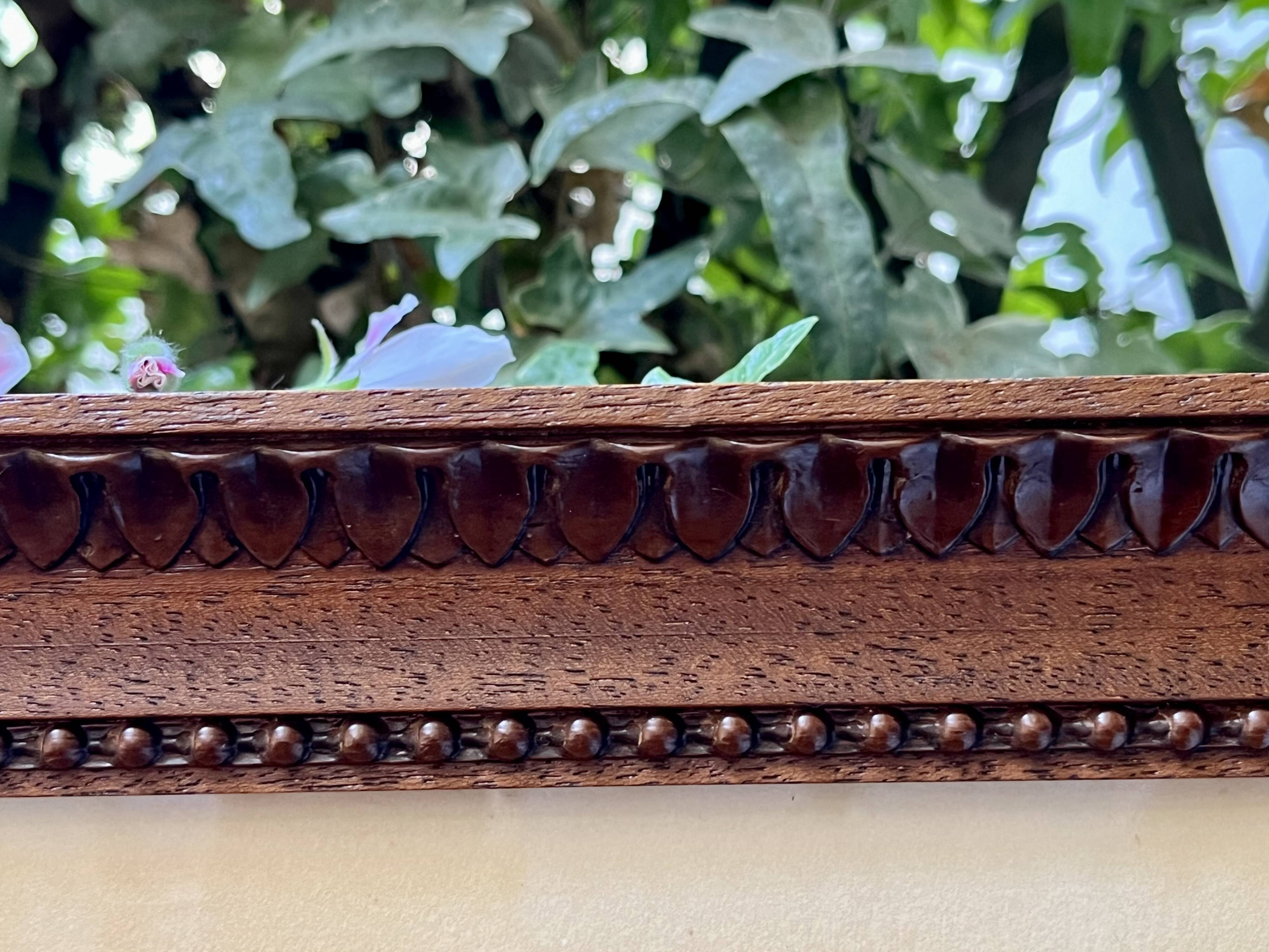 Engraving map siege & surrender La Rochelle -1628