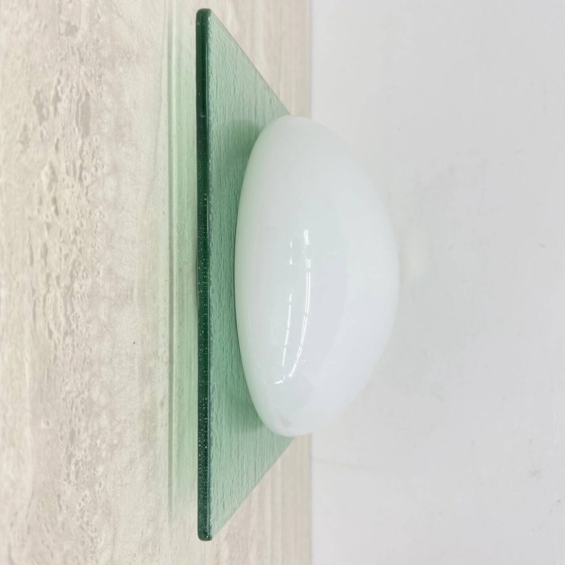 Postmodern glass wall lamp Vetri Murano, 1980s, Italy