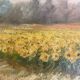 Tableau huile sur toile signé Claude Laz 1996