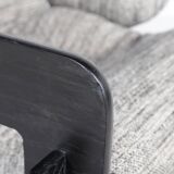 Pair of armchairs and coffee table Rover by Arne Jacobsen, 1968