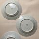 4 Limoges porcelain dinner plates Philippe Deshoulières California model