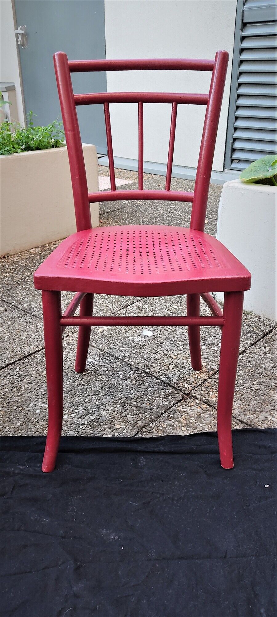 4 antique thonet bistro chairs made in czechoslovakia, years: 1922-1940.