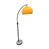 Vintage height adjustable arch floor lamp 1960s-70s