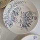 Lot De 9 Assiettes Plates Terre De Fer