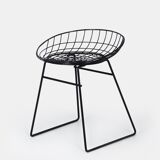 Black Pastoe KM05 wire stool – Braakman & Dekker