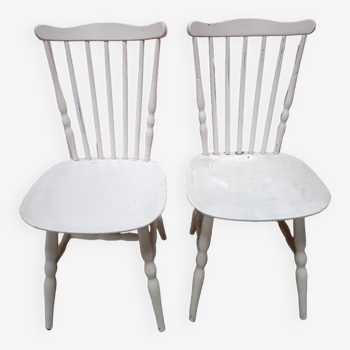 Paire de chaises Baumann vintage