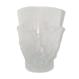 Lalique crystal vase