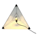 Tetrahedron Lamp by F. Van Nieuwenborg & M. Wegman for Indoor, 1979