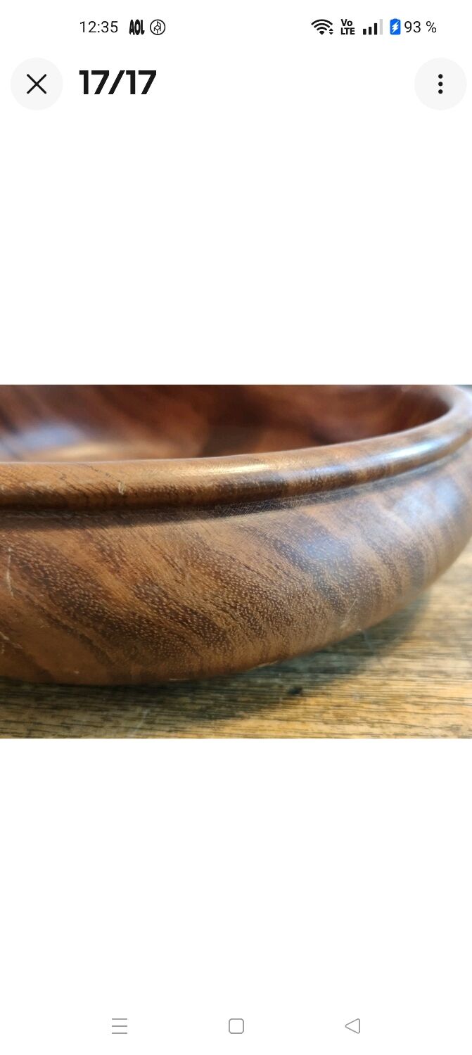 Teak salad bowl/fruit bowl from the 1960s