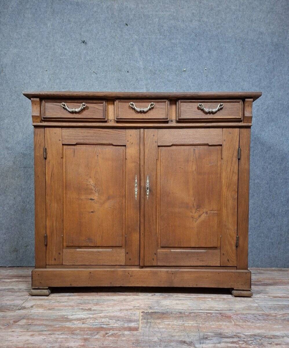 antique solid wood sideboard, full of charm and character.