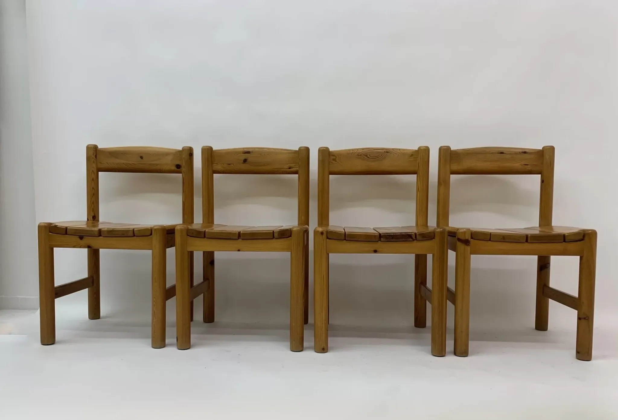 Set of 4 Rainer Daumiller dining chairs, 1970s