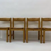 Set of 4 Rainer Daumiller dining chairs, 1970s