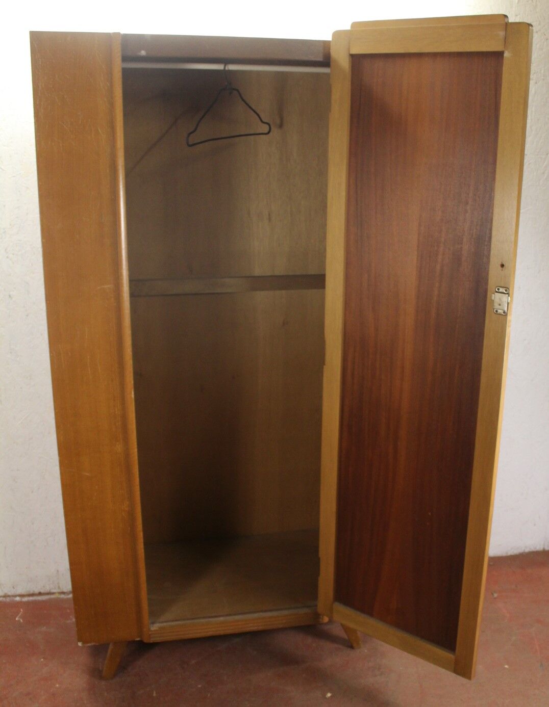 Light oak wardrobe