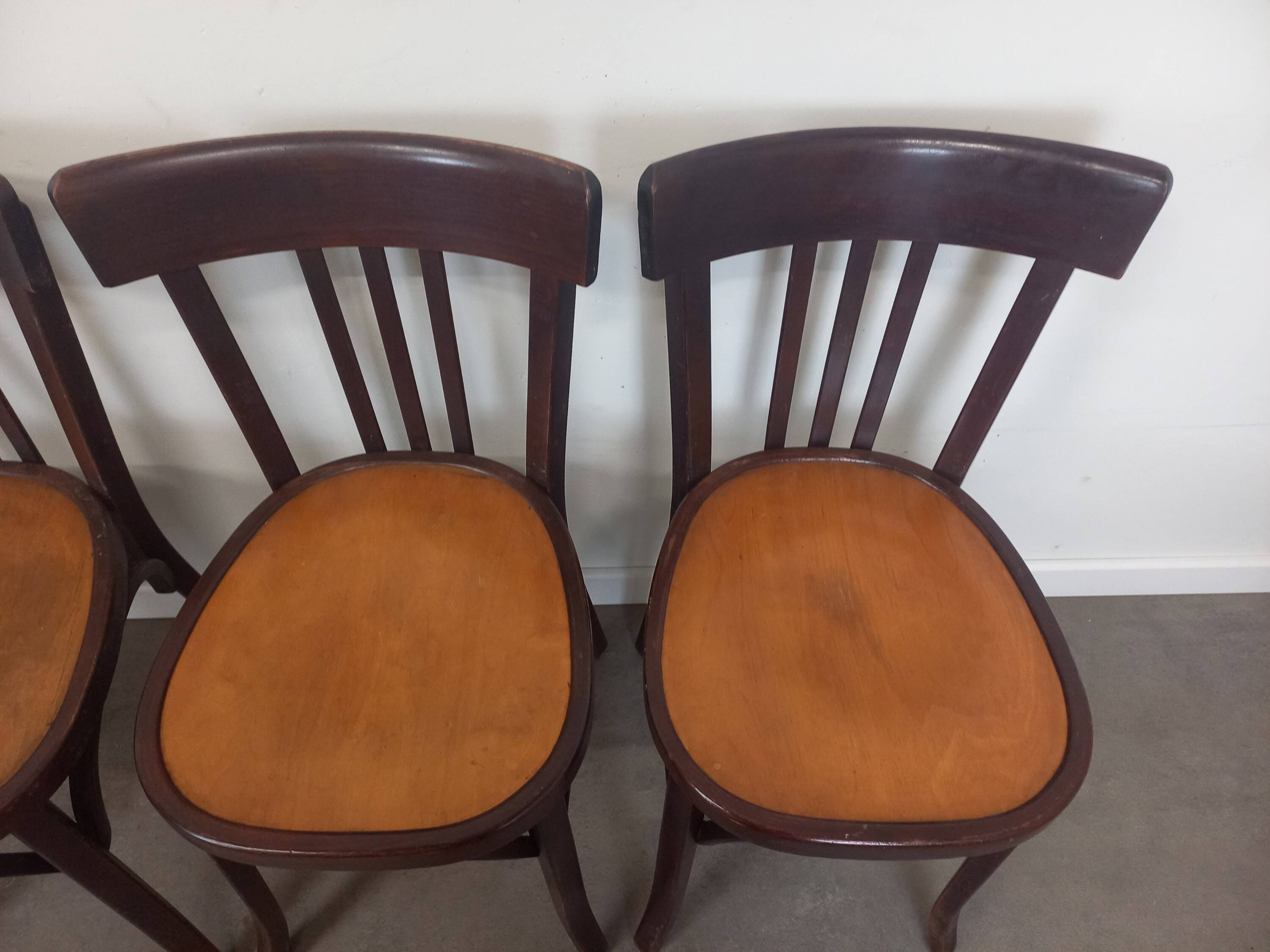 6 Baumann bistro chairs