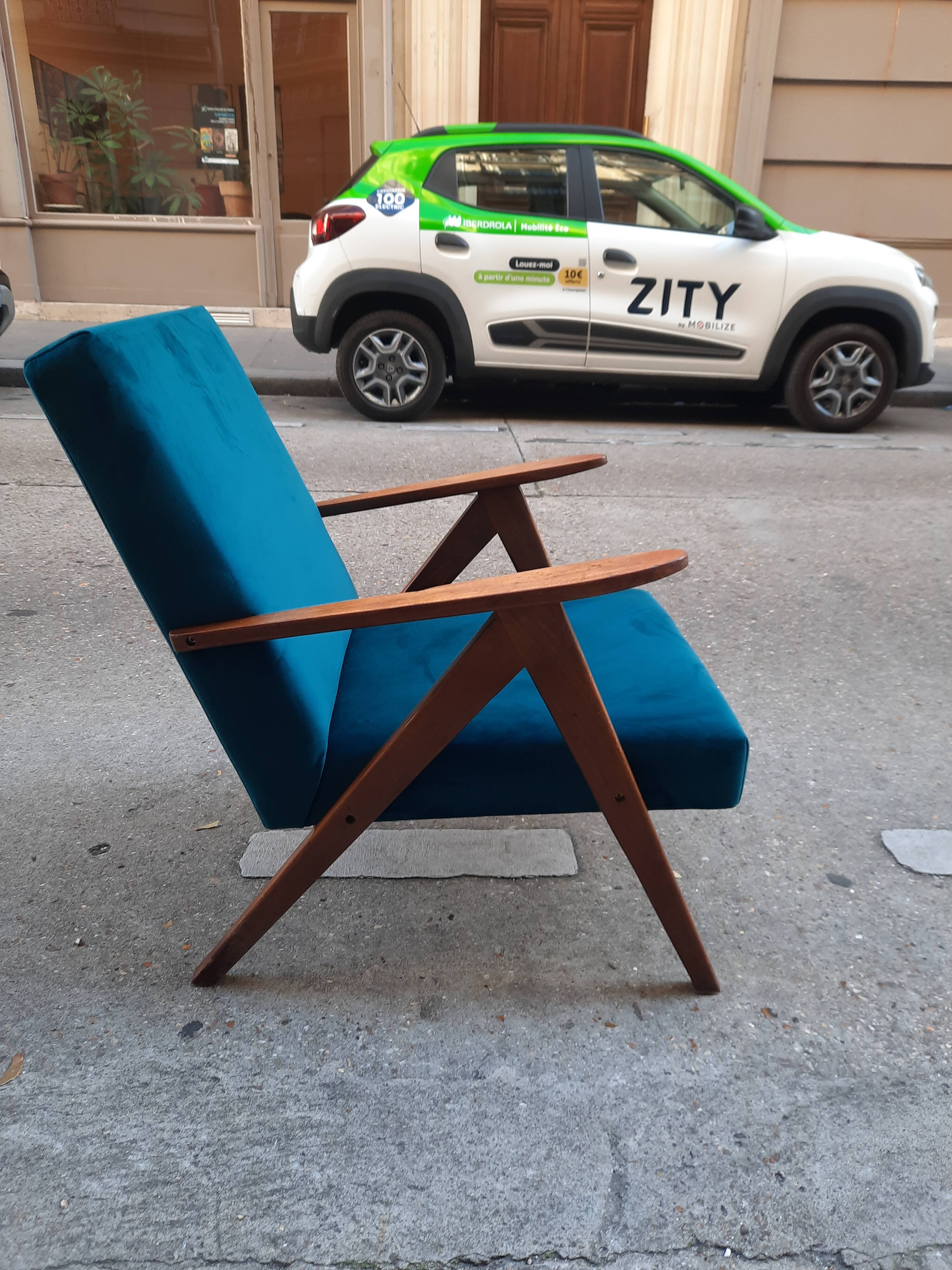Vintage Scandinavian armchair
