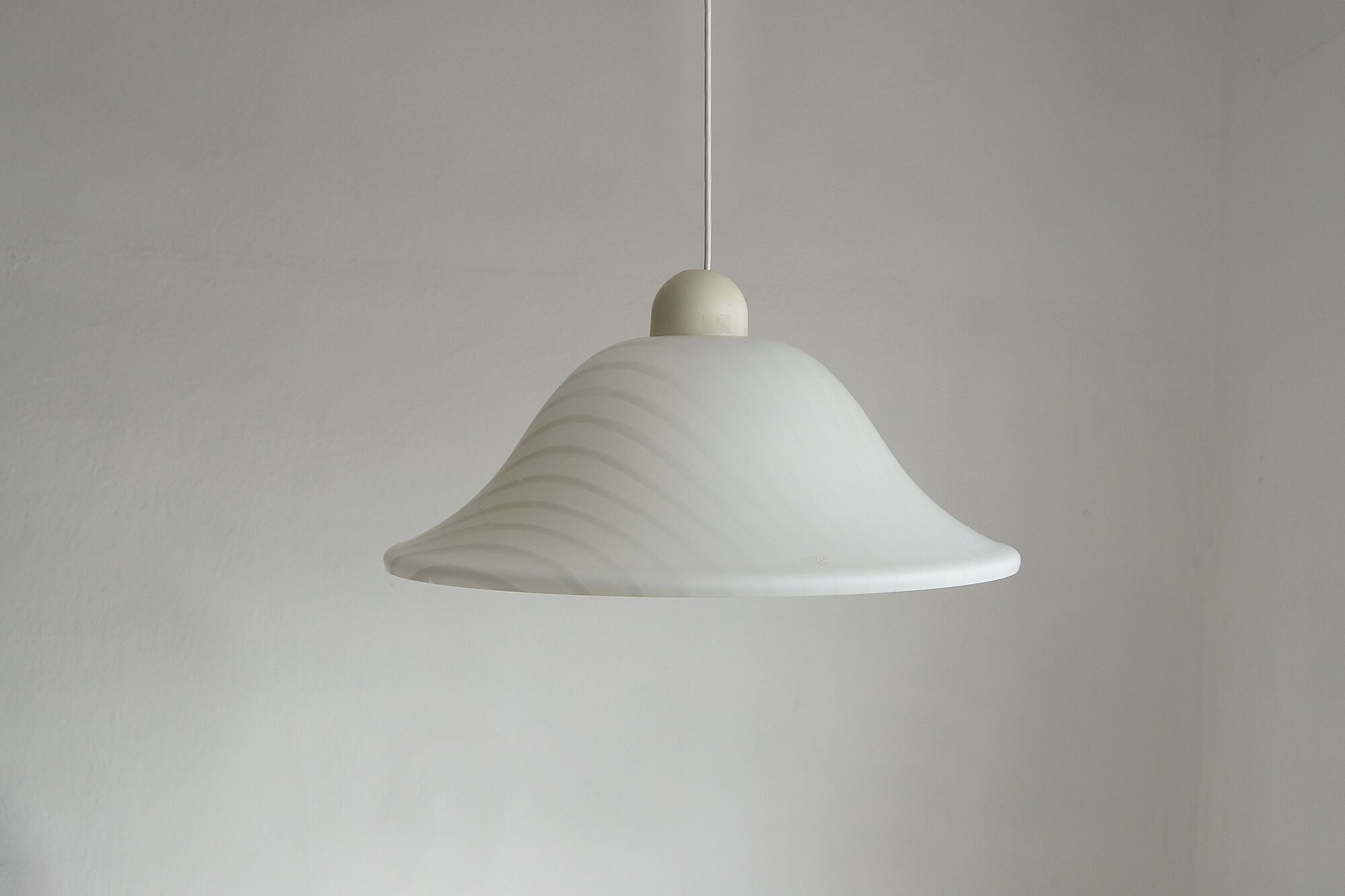 Mid-Century Glass Ceiling Lamp from Peill & Putzler