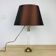 Hollywood Regency lamp in brass and plexiglass, 1970s.