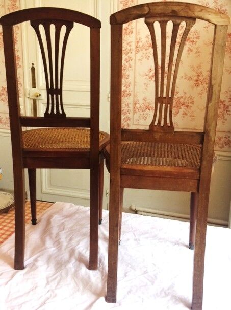 Paire de chaises des années 1930