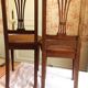 Paire de chaises des années 1930
