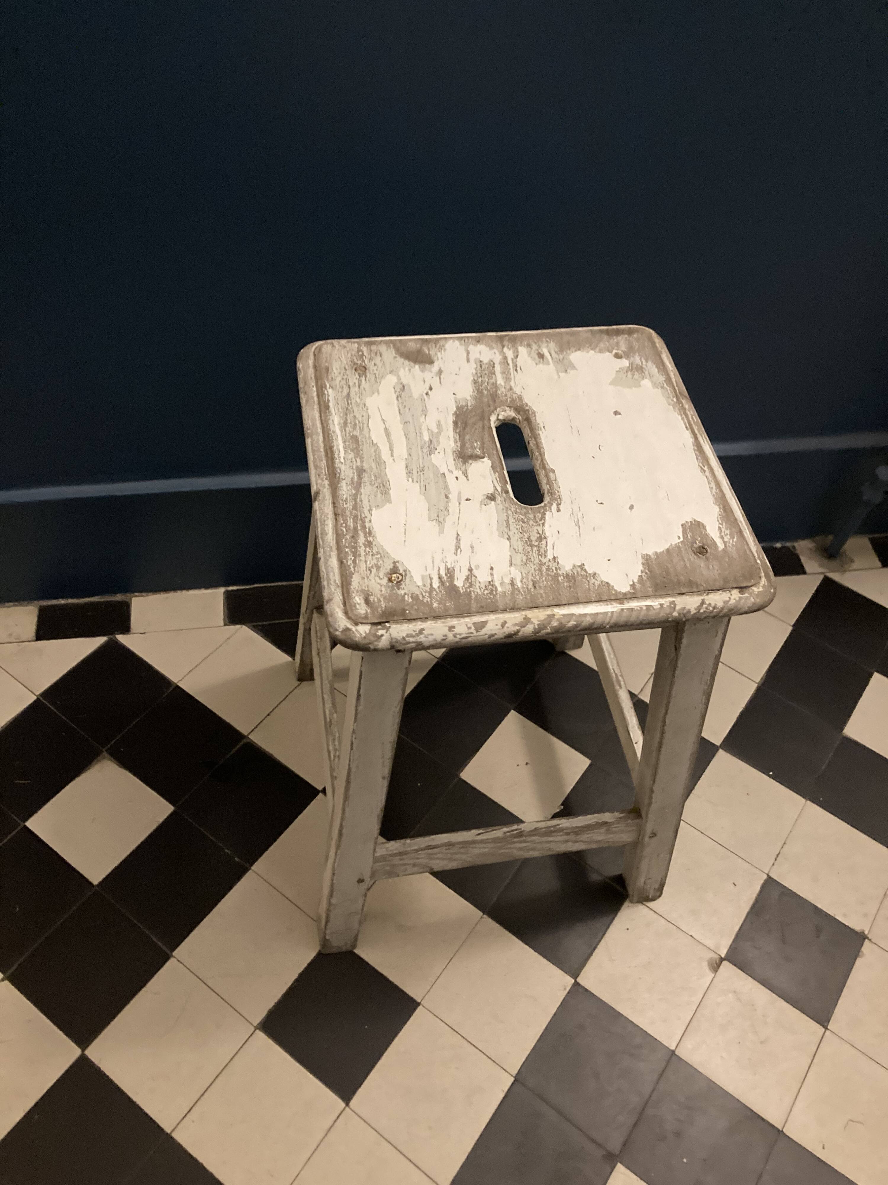 Stool former painter's studio