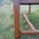 Table de ferme barre à chat