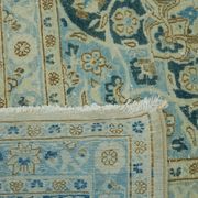 Hand-Knotted Persian One of a Kind 1970s 270 cm x 366 cm Beige Wool Carpet