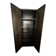 Steel wardrobe. Height 1.99m, Width 1m.