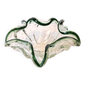 Bullicante Murano Glass Ruffled Bowl / Empty Pocket