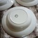 11 antique deep plates from Digoin and Sarreguemines