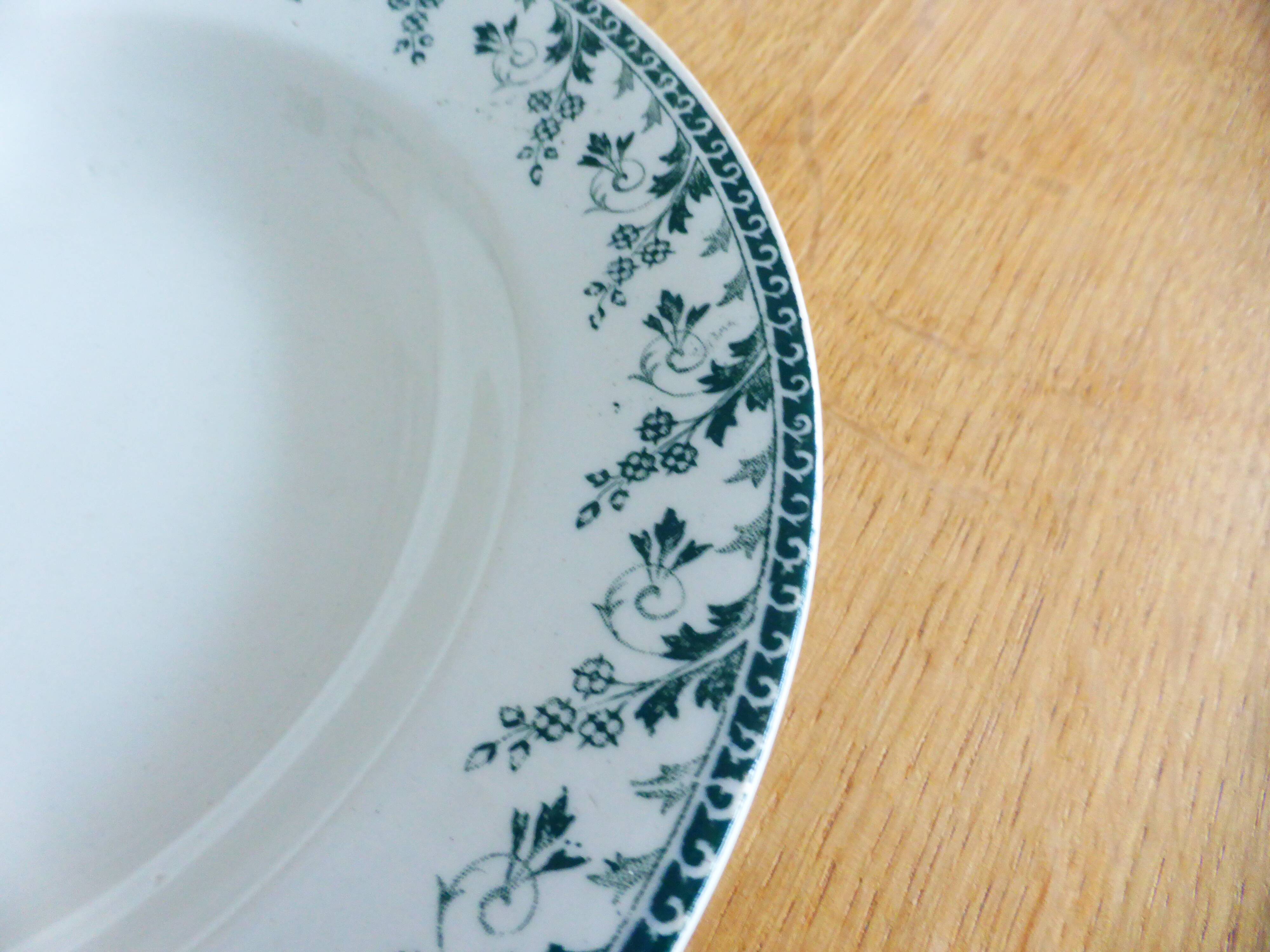 Gien soup plate, Montigny model 221262
