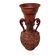 Grand vase vintage en céramique marron, années 1960
